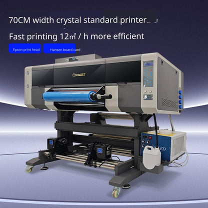 70PLUS Yintai The Most Newest UV DTF Sticker Printer UV DTF Transfer with Three 1600、3200 or XP600 Printheads Good Price!