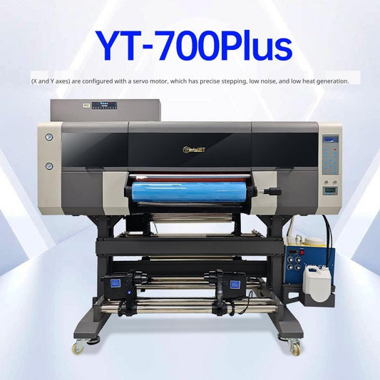 70PLUS Yintai The Most Newest UV DTF Sticker Printer UV DTF Transfer with Three 1600、3200 or XP600 Printheads Good Price!